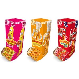 Wine And More Carambar caramel (180 pièces) Carambar nougat (180 pièces) Cola (180 pièces) - Publicité Wine And More Carambar caramel (180 pièces) Carambar nougat (180 pièces) Cola (180 pièces) - Publicité