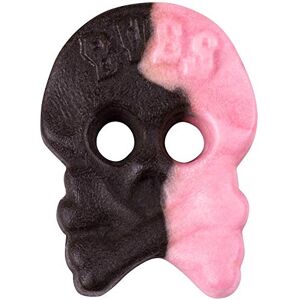 Bubs Crânes en mousse framboise/réglisse (végétalien) – Sac de 2,8 kg Bonbons suédois de qualité supérieure - Publicité Bubs Crânes en mousse framboise/réglisse (végétalien) – Sac de 2,8 kg Bonbons suédois de qualité supérieure - Publicité