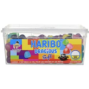 HARIBO Dragibus Bonbon Dragéifié Boîte de 1320 g - Publicité HARIBO Dragibus Bonbon Dragéifié Boîte de 1320 g - Publicité