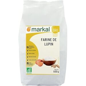 Epicerie salée Markal Farine de lupin toasté France 500g unité - Publicité Epicerie salée Markal Farine de lupin toasté France 500g unité - Publicité