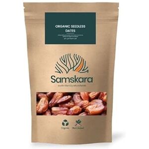 Samskara Dattes désossées Sans noyau BIO DEGLET NOUR Classe A+ Commerce Juste Sans pépins biologique végan et sans gluten (1kg) - Publicité Samskara Dattes désossées Sans noyau BIO DEGLET NOUR Classe A+ Commerce Juste Sans pépins biologique végan et sans gluten (1kg) - Publicité