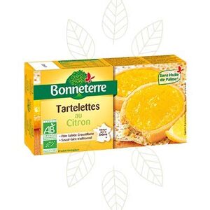 BONNETERRE TARTELETTES AU CITRON 125G - Publicité BONNETERRE TARTELETTES AU CITRON 125G - Publicité