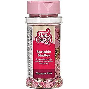 FunCakes Sprinkle Medley Glamour Pink 65 g - Publicité FunCakes Sprinkle Medley Glamour Pink 65 g - Publicité
