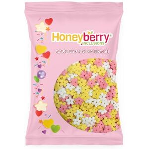 Honeyberry Vermicelles Pâtisserie Naturels et Comestibles 55g – Décorations Colorées pour Gâteaux, Cupcakes, Biscuits, Glaces et Desserts – Sprinkles Sucrés Fabriqués dans l’UE (Fleurs Colorées) - Publicité Honeyberry Vermicelles Pâtisserie Naturels et Comestibles 55g – Décorations Colorées pour Gâteaux, Cupcakes, Biscuits, Glaces et Desserts – Sprinkles Sucrés Fabriqués dans l’UE (Fleurs Colorées) - Publicité