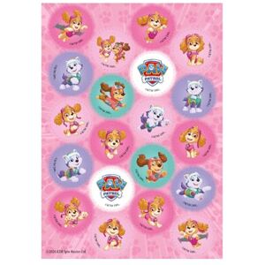 dekora , Mini Disques Comestibles Skye et Everest, Décoration de Gâteaux et Cupcakes, Papier Azyme de La Pat' Patrouille, Fête Anniversaire Enfant Paw Patrol, 20 Pièces, 3,4 CM - Publicité dekora , Mini Disques Comestibles Skye et Everest, Décoration de Gâteaux et Cupcakes, Papier Azyme de La Pat' Patrouille, Fête Anniversaire Enfant Paw Patrol, 20 Pièces, 3,4 CM - Publicité