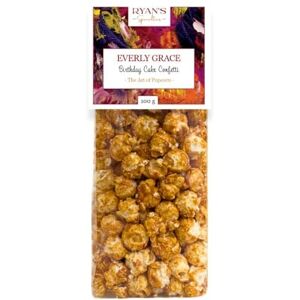 Everly Grace Popcorn – Birthday Cake Confetti, 100 g – Fabriqué à la main dans notre manufacture à Augsburg, Allemagne, avec des éclats colorés et de la vanille - Publicité Everly Grace Popcorn – Birthday Cake Confetti, 100 g – Fabriqué à la main dans notre manufacture à Augsburg, Allemagne, avec des éclats colorés et de la vanille - Publicité