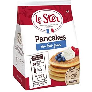 PANCAKES AU LAIT FRAIS 280G, LE STER, LOT DE 4 - Publicité PANCAKES AU LAIT FRAIS 280G, LE STER, LOT DE 4 - Publicité