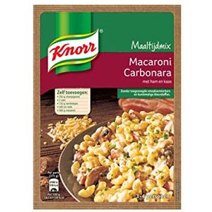 Knorr Carbonara Mix Macaroni Carbonara meal mix Poids total 62 grammes - Publicité Knorr Carbonara Mix Macaroni Carbonara meal mix Poids total 62 grammes - Publicité