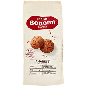 Forno Bonomi Amaretti, des biscuits emballés selon la tradition et fabriqués avec les meilleurs produits naturels. paquet de 300g - Publicité Forno Bonomi Amaretti, des biscuits emballés selon la tradition et fabriqués avec les meilleurs produits naturels. paquet de 300g - Publicité