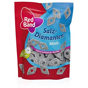 Red Band Mini Diamants salés, Réglisse, Sachet à Fond plat, 200g - Publicité Red Band Mini Diamants salés, Réglisse, Sachet à Fond plat, 200g - Publicité