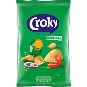 Croky Chips Bolognese Crisps Sac 215G - Publicité Croky Chips Bolognese Crisps Sac 215G - Publicité