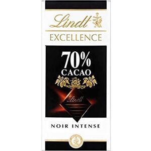 Lindt 70% Cacao EXCELLENCE Chocolat Noir, 100g - Publicité Lindt 70% Cacao EXCELLENCE Chocolat Noir, 100g - Publicité