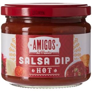 AMIGOS Salsa Dip Hot 300g – Sauce Apéritive Mexicaine Épicée à la Tomate et aux Poivrons – Idéale pour Nachos, Tacos & Apéritifs Tex-Mex - Publicité AMIGOS Salsa Dip Hot 300g – Sauce Apéritive Mexicaine Épicée à la Tomate et aux Poivrons – Idéale pour Nachos, Tacos & Apéritifs Tex-Mex - Publicité