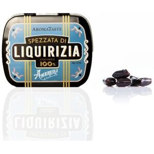 Aromataste 100% Réglisse Pure Italienne Boîte élégant 20g - Publicité Aromataste 100% Réglisse Pure Italienne Boîte élégant 20g - Publicité