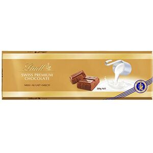 Lindt Maxi Tablette SWISS PREMIUM CHOCOLATE Lait Chocolat au Lait, 300g - Publicité Lindt Maxi Tablette SWISS PREMIUM CHOCOLATE Lait Chocolat au Lait, 300g - Publicité