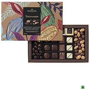 VALRHONA Coffret assortiment DÉCOUVERTE 380gr - Publicité VALRHONA Coffret assortiment DÉCOUVERTE 380gr - Publicité