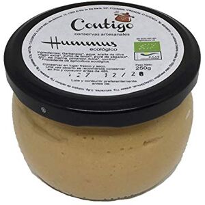 Momentos Santiamen Houmous écologique Pot de 250 g Conservas Artesanales Contigo (1 Pot) - Publicité Momentos Santiamen Houmous écologique Pot de 250 g Conservas Artesanales Contigo (1 Pot) - Publicité