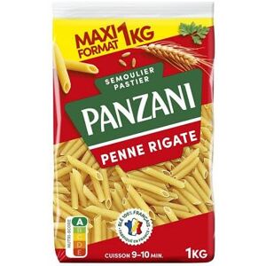 genéric PANZANI Pâtes Fantaisies Penne Rigate Cello 1Kg Trois Articles - Publicité genéric PANZANI Pâtes Fantaisies Penne Rigate Cello 1Kg Trois Articles - Publicité