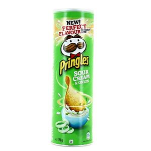 Pringles Chips Sour Cream & Onion 175 g - Publicité