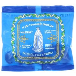 Palais du Rosaire Sachet de pastilles menthe à l'eau de Lourdes 40g Pastille menthe à l'eau de Lourdes Culte Chrétien en Eau - Publicité Palais du Rosaire Sachet de pastilles menthe à l'eau de Lourdes 40g Pastille menthe à l'eau de Lourdes Culte Chrétien en Eau - Publicité