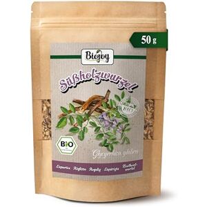 Biojoy Racine de Réglisse BIO (50 g), séchée et coupée, Tisane de Réglisse (Glycyrrhiza glabra) - Publicité Biojoy Racine de Réglisse BIO (50 g), séchée et coupée, Tisane de Réglisse (Glycyrrhiza glabra) - Publicité