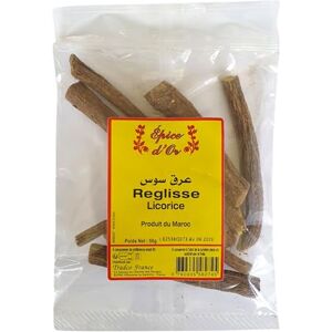 Epice d'or Batons de Réglisse 50g , Qualité Premium, Idéal Infusion & Mastication, Sans Sucre, Origine Maroc - Publicité Epice d'or Batons de Réglisse 50g , Qualité Premium, Idéal Infusion & Mastication, Sans Sucre, Origine Maroc - Publicité