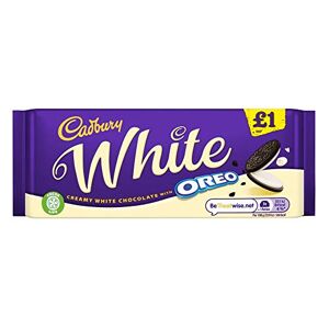 Cadbury Barre de chocolat (Oreo blanc) - Publicité