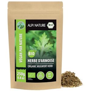 Alpi Nature Armoise BIO Thé 250g, Herbe d'Armoise Séchée et Coupée, Artemisia Vulgaris - Publicité Alpi Nature Armoise BIO Thé 250g, Herbe d'Armoise Séchée et Coupée, Artemisia Vulgaris - Publicité