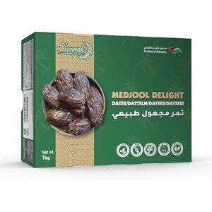 Sunnah Shop ® Dattes Medjool Jumbo de Jordanie 1KG Dattes Medjool Premium Dattes royales fraîchement récoltées Goût unique de caramel 100% naturel SANS additifs - Publicité Sunnah Shop ® Dattes Medjool Jumbo de Jordanie 1KG Dattes Medjool Premium Dattes royales fraîchement récoltées Goût unique de caramel 100% naturel SANS additifs - Publicité