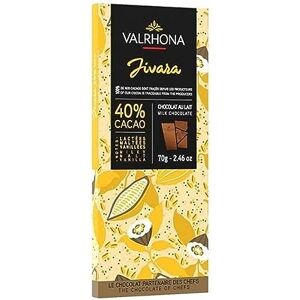 VALRHONA Tablette jivara 40 % 70g - Publicité VALRHONA Tablette jivara 40 % 70g - Publicité