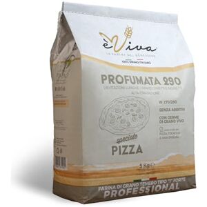 agricola PIANO – Profumata 290 Farine de Blé Tendre Type 65 Fort avec Germe de Blé 5 kg 100% Italienne tipo 1, Pour Pizza Contemporaine et Pinsa Romaine, sans Additifs - Publicité agricola PIANO – Profumata 290 Farine de Blé Tendre Type 65 Fort avec Germe de Blé 5 kg 100% Italienne tipo 1, Pour Pizza Contemporaine et Pinsa Romaine, sans Additifs - Publicité