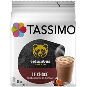COLUMBUS Tassimo Columbus Le Choco Caramel Beurre Salé Café En Dosettes X8-2 Deux Articles - Publicité COLUMBUS Tassimo Columbus Le Choco Caramel Beurre Salé Café En Dosettes X8-2 Deux Articles - Publicité