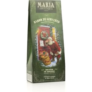 Maria Confeitaria Biscuits au pain d'épices 150g Fabrication artisanale Idéal pour accompagner le thé ou le café Produit gourmet portugaise - Publicité Maria Confeitaria Biscuits au pain d'épices 150g Fabrication artisanale Idéal pour accompagner le thé ou le café Produit gourmet portugaise - Publicité