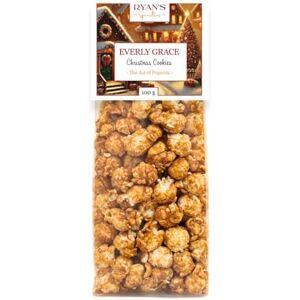 Everly Grace Popcorn – Christmas Cookies, 100 g – Sachets de popcorn aux épices spéculoos et sirop de caramel de notre manufacture à Augsbourg, Allemagne - Publicité Everly Grace Popcorn – Christmas Cookies, 100 g – Sachets de popcorn aux épices spéculoos et sirop de caramel de notre manufacture à Augsbourg, Allemagne - Publicité