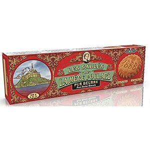 LA MERE POULARD Biscuiterie Mère Poulard Etui Collector Rouge Sablés Recette Traditionnelle & Authentique sans Huile de Palme 16 Biscuits 125 g - Publicité LA MERE POULARD Biscuiterie Mère Poulard Etui Collector Rouge Sablés Recette Traditionnelle & Authentique sans Huile de Palme 16 Biscuits 125 g - Publicité