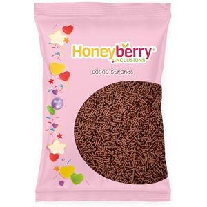 Honeyberry Vermicelles Pâtisserie Naturels et Comestibles 55g – Décorations Colorées pour Gâteaux, Cupcakes, Biscuits, Glaces et Desserts – Sprinkles Sucrés Fabriqués dans l’UE (Vermicelles au Cacao) - Publicité Honeyberry Vermicelles Pâtisserie Naturels et Comestibles 55g – Décorations Colorées pour Gâteaux, Cupcakes, Biscuits, Glaces et Desserts – Sprinkles Sucrés Fabriqués dans l’UE (Vermicelles au Cacao) - Publicité