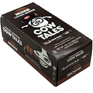 Cow Tales Boîte de 36 brownies au caramel avec une crème au chocolat 1 kg - Publicité Cow Tales Boîte de 36 brownies au caramel avec une crème au chocolat 1 kg - Publicité
