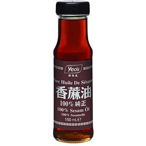 Yeo Pure huile de sésame 100% 150ML Marque 's (Lot de 2 bouteilles) - Publicité Yeo Pure huile de sésame 100% 150ML Marque 's (Lot de 2 bouteilles) - Publicité
