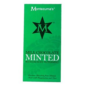 Montezuma's Milk Chocolate Minted   7 x 100g - Publicité