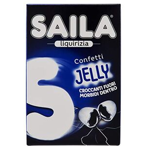 Saila Dragées Jelly à la réglisse, carton de 16 boîtes de 40 g chacune - Publicité Saila Dragées Jelly à la réglisse, carton de 16 boîtes de 40 g chacune - Publicité