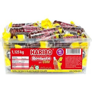HARIBO Cola Roulette Bonbons Sans Colorants Artificiels Boîte de 45 Bonbons - Publicité HARIBO Cola Roulette Bonbons Sans Colorants Artificiels Boîte de 45 Bonbons - Publicité