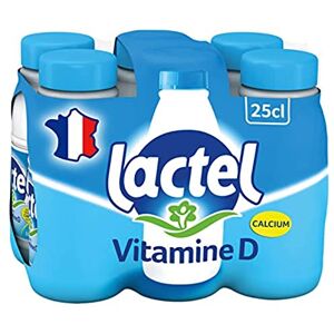 Lactel Lait Demi-Écrémé Enrichi En Vitamine D, 6 x 250ml - Publicité Lactel Lait Demi-Écrémé Enrichi En Vitamine D, 6 x 250ml - Publicité