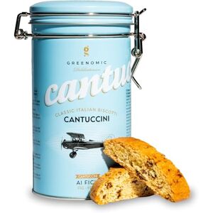 greenomic Cantuccini italiens à la figue 180g emballés dans une boîte cadeau décorative biscuits italiens originaux pour accompagner le café ou le thé - Publicité greenomic Cantuccini italiens à la figue 180g emballés dans une boîte cadeau décorative biscuits italiens originaux pour accompagner le café ou le thé - Publicité