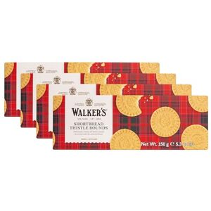Walkers Biscuits au Beurre Shortbread Rounds 150 g Lot de 4 - Publicité Walkers Biscuits au Beurre Shortbread Rounds 150 g Lot de 4 - Publicité