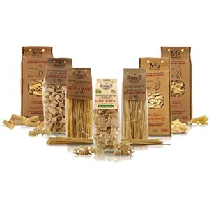 MORELLI Antico Pastificio Pâtes artisanales italiennes au germe de blé Boîte mixte 7 formes 3,25 Kg - Publicité MORELLI Antico Pastificio Pâtes artisanales italiennes au germe de blé Boîte mixte 7 formes 3,25 Kg - Publicité