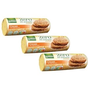 Gullon Zéro Biscuits aux céréales complètes sans sucre Tasses de flocons d'avoine croustillantes 3 paquets de 280 g - Publicité Gullon Zéro Biscuits aux céréales complètes sans sucre Tasses de flocons d'avoine croustillantes 3 paquets de 280 g - Publicité