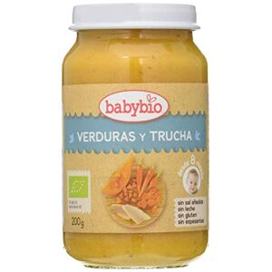 BabyBio Potito  Verduras-Trucha 200 G - Publicité