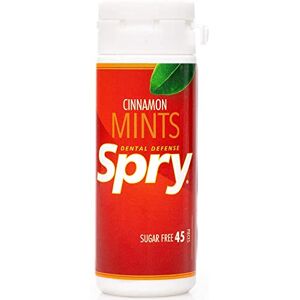 Spry Pastilles à la Cannelle au Xylitol Sans Sucre – Favorisent la Santé Buccale, Stimulent la Salivation, Contre la Mauvaise Haleine – Sans OGM, Sans Gluten, 45 Count (Pack of 1) - Publicité Spry Pastilles à la Cannelle au Xylitol Sans Sucre – Favorisent la Santé Buccale, Stimulent la Salivation, Contre la Mauvaise Haleine – Sans OGM, Sans Gluten, 45 Count (Pack of 1) - Publicité