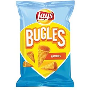 Lay's Nacho Chips De Sel Bugles chips de sel naturel Poids total 115 grammes - Publicité Lay's Nacho Chips De Sel Bugles chips de sel naturel Poids total 115 grammes - Publicité