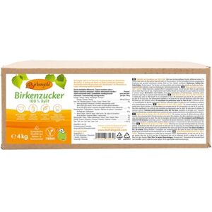 Birkengold Xylitol 4kg xylitol de haute qualité de Finlande xylitol de bouleau et écorce de hêtre végétalien 40% moins de calories doux pour les dents - Publicité Birkengold Xylitol 4kg xylitol de haute qualité de Finlande xylitol de bouleau et écorce de hêtre végétalien 40% moins de calories doux pour les dents - Publicité